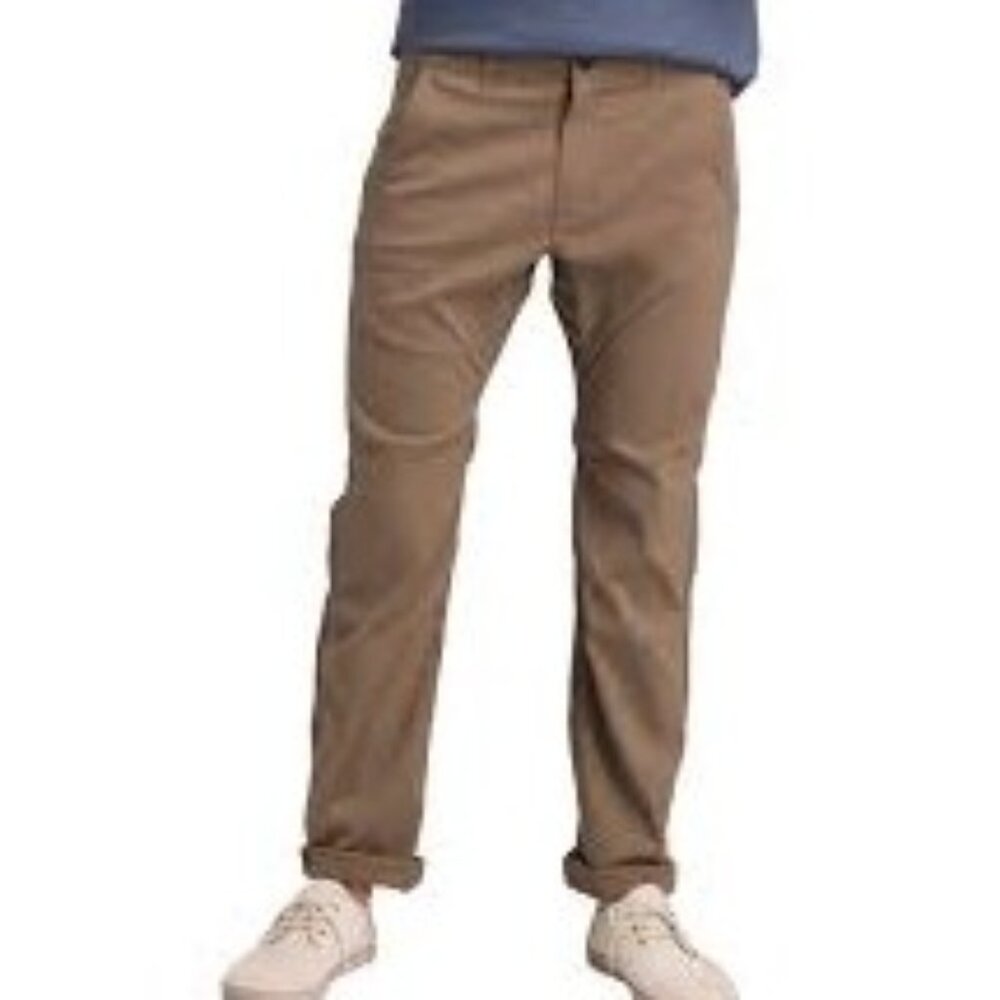 prAna Men's Hendrixton Pant - 32x32 - Khaki Stretch Zion NWT